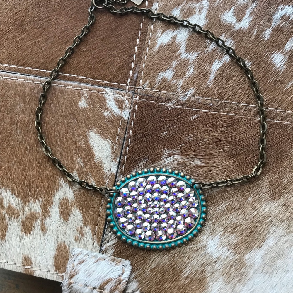 Pink panache necklace